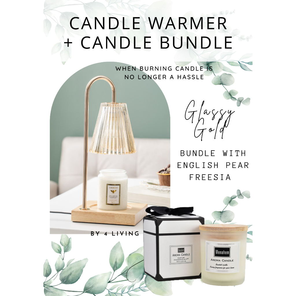 🔥Premium Quality🔥 Candle Warmer Lamp Lampu Lilin Melting Scented Candle