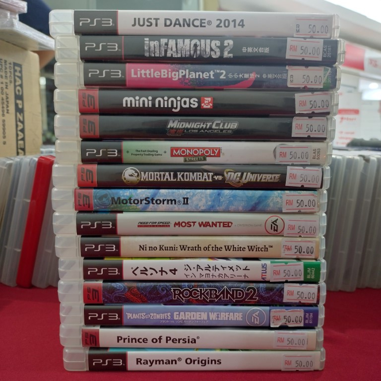 Cheap pre owned ps3 hot sale games