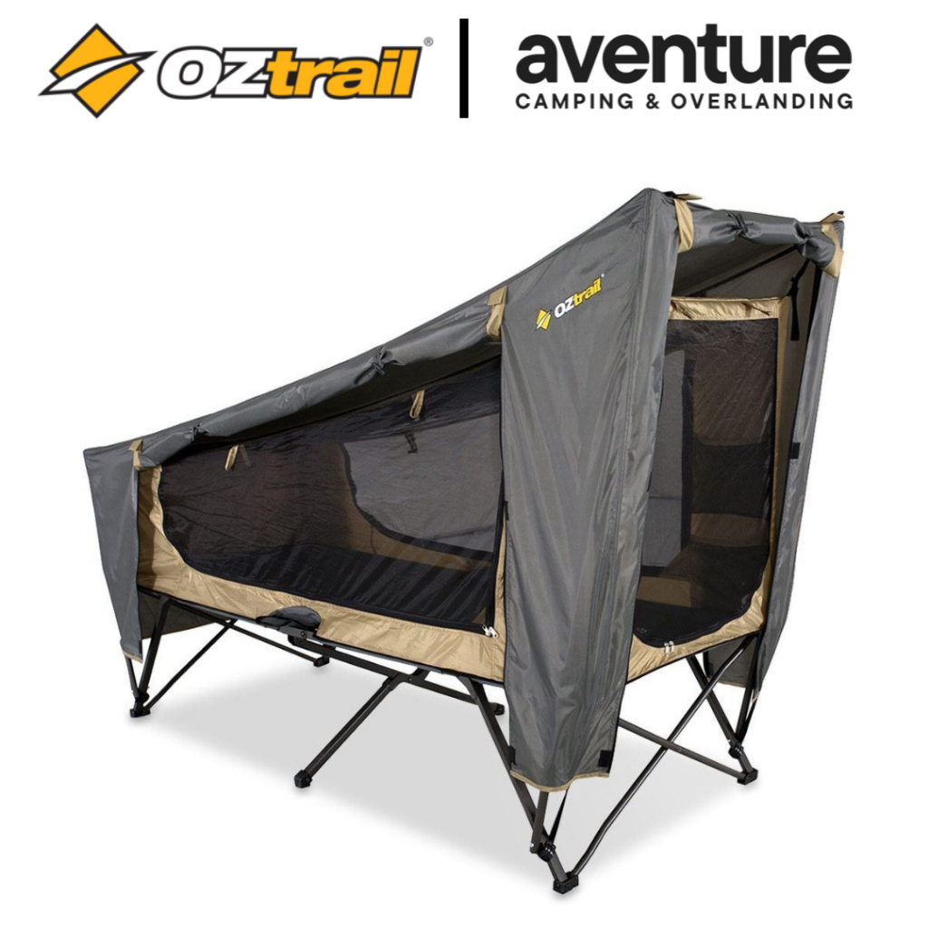 (READY STOCK) OZtrail Easy Fold Tent Stretcher Camp Bed Single