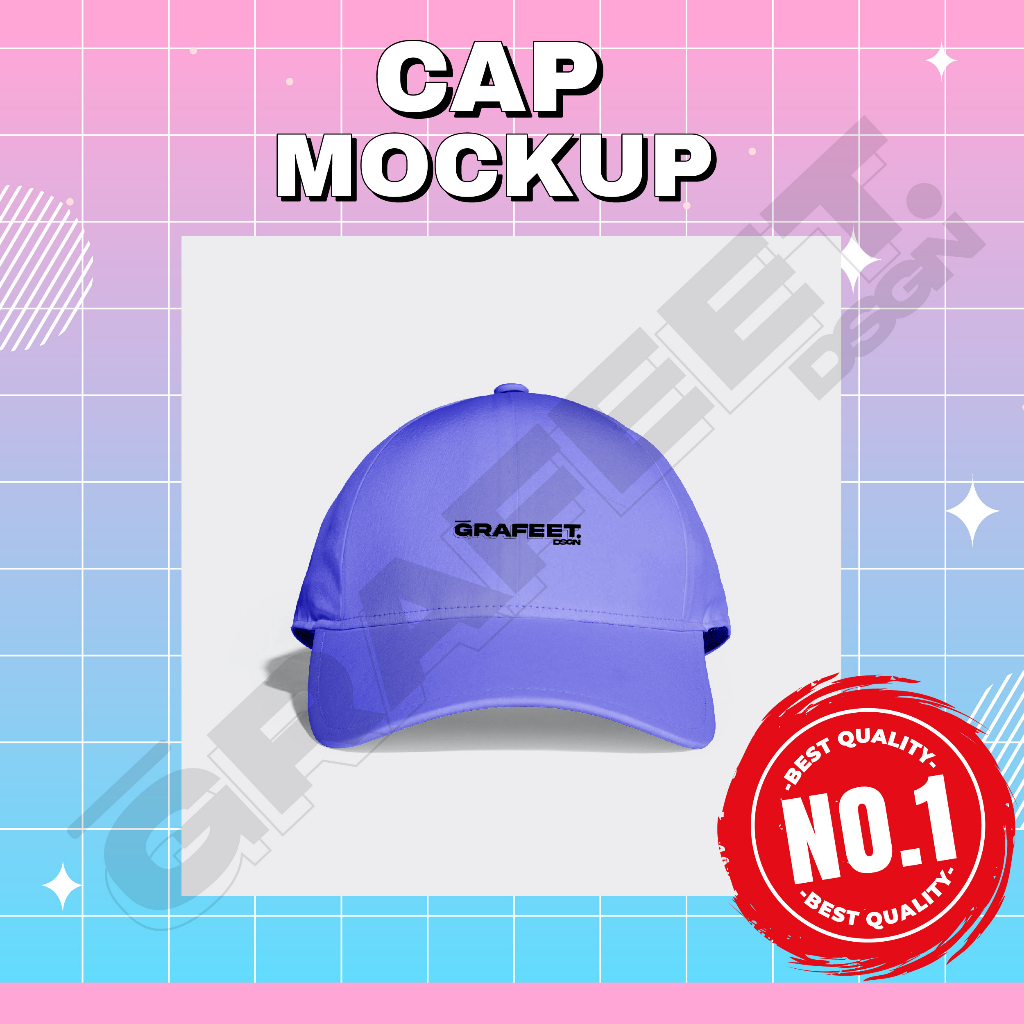CAP/TOPI MOCKUP (PSD FILE) | Shopee Malaysia