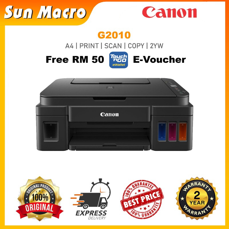 Canon G2010 Ink Tank Printer Includes Full Set Ori Ink Shopee Malaysia 9892