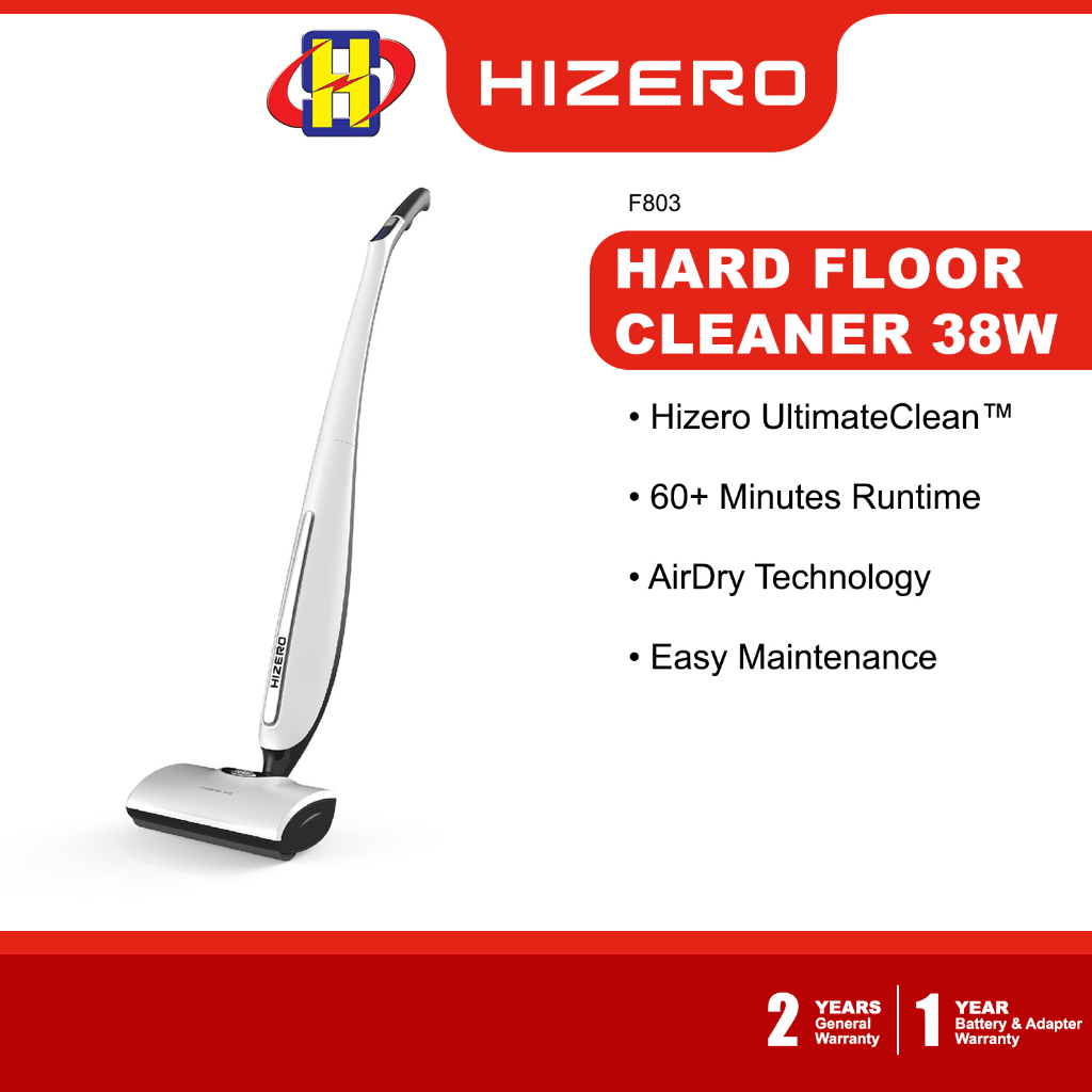 HIZERO (Mop and Vacuum) AirDry Technology Hizero UltimateClean