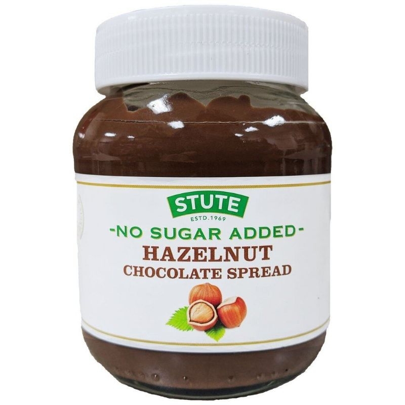 STUTE Hazelnut Chocolate Spread No Sugar Added 350g Shopee Malaysia