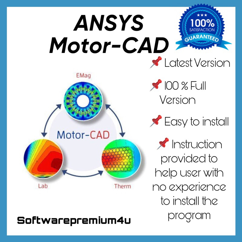 ANSYS Motor-CAD 2024 R1.1 | R2.1 (2023) | 15.1.2 (2022) | 14.1.5 (2021 ...