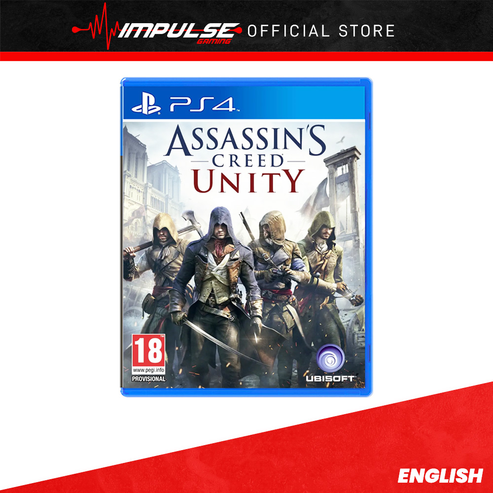 Ps4 Assassin S Creed Unity Eng Version Shopee Malaysia