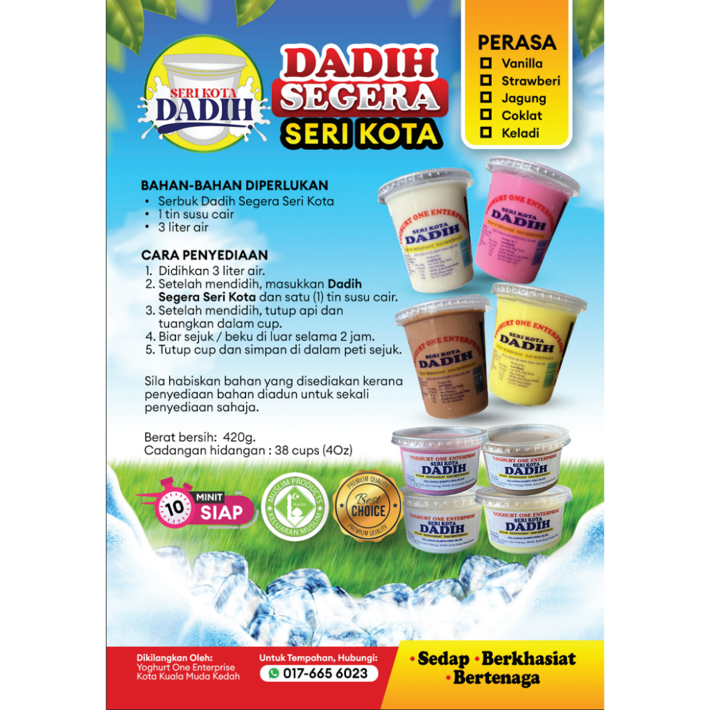 Dadih Segera Dadih serbuk Serbuk Dadih Dadih Seri Kota | Shopee Malaysia