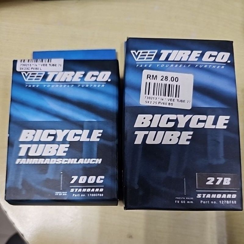 Vee Tire Tube 27.5 MTB 700 Road Basikal Inner Tube | Shopee Malaysia