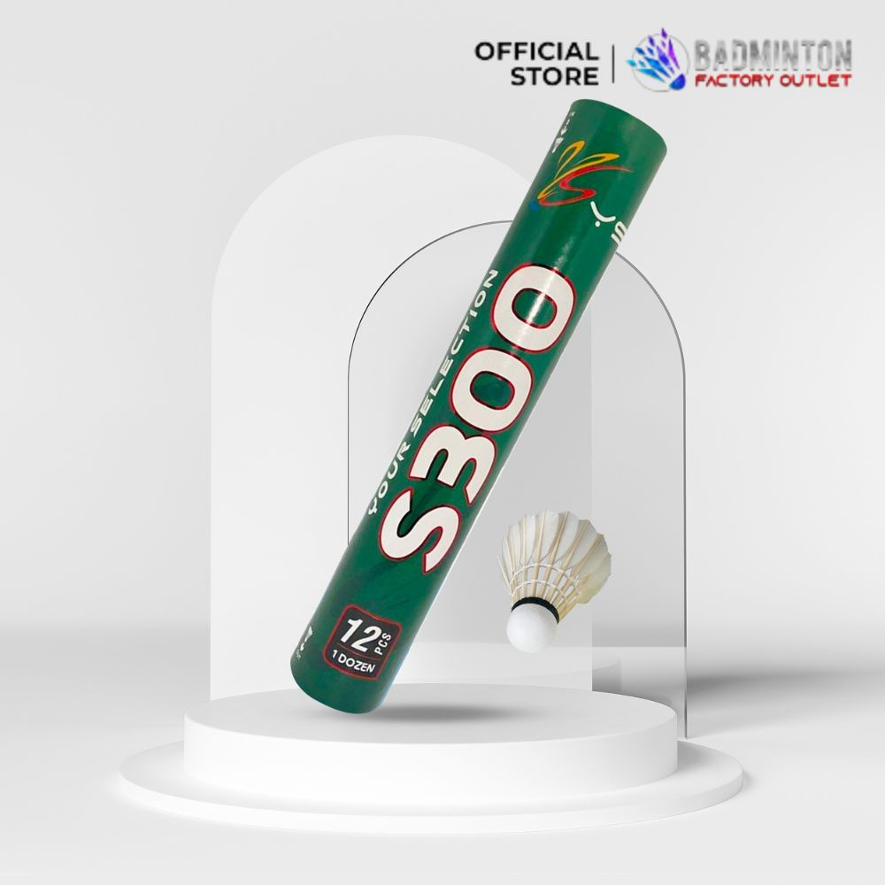 YS S300 Shuttlecock Speed 76/77 12 pcs/tube - LIMITED NEW! Feather ...