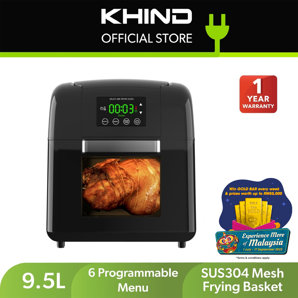 KHIND Malaysia - Get the KHIND Multi Air Fryer Oven today and get