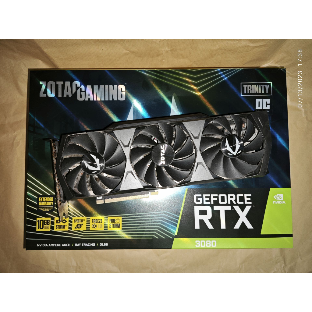 Zotac GeForce RTX 3080 Trinity OC 10GB GDDR6X (Used) | Shopee Malaysia