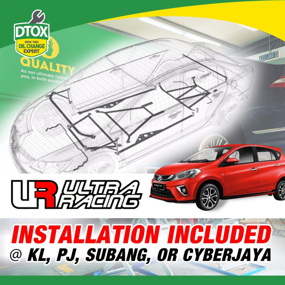 [Installation Provided] Ultra Racing Myvi - lifetime warranty - m300 ...