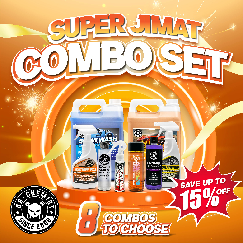 Super Jimat Combo Sets Car Wash Combo Set Car Wash Budle Detailing
