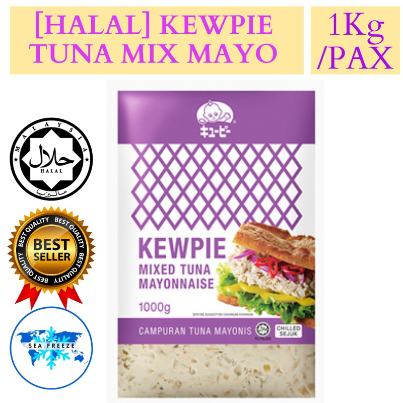 [HALAL] KEWPIE Tuna Mixed Mayonnaise 1Kg/Pack Shopee Malaysia