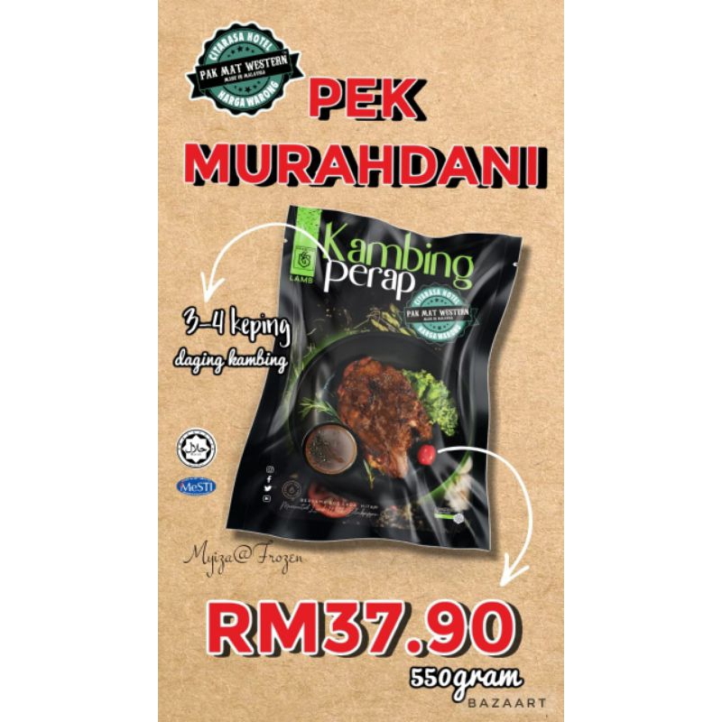 pak mat western kambing perap | Shopee Malaysia