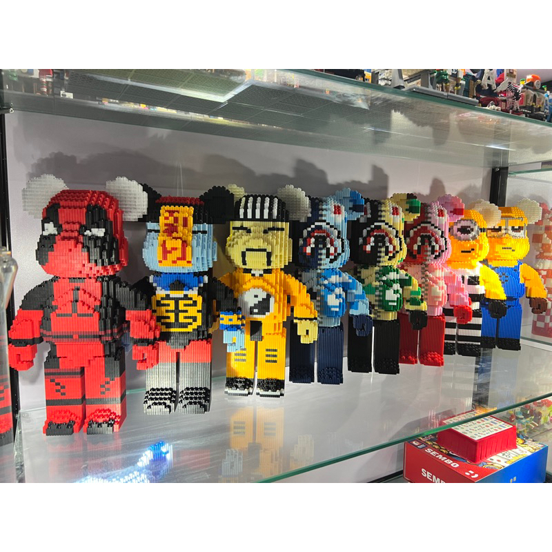 ⚠️现货⚠️ReadyStocks Moc Bape Mega Space Molly Mickey Minnie Zombie Minion ...