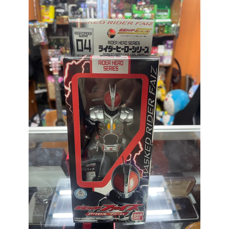 READY STOCK Masked Rider Faiz Axel Form Rider Hero Series 04 Bandai ...