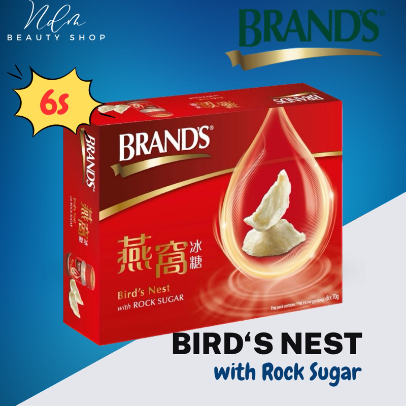 Brand's Bird's Nest with Rock Sugar 70g x 6s Bottles Shopee Malaysia
