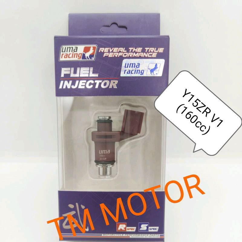 Uma racing fuel injector 4 holes, Y15ZR V1, size (160/240/320)cc ...