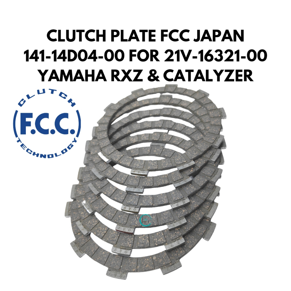 100 ORIGINAL FCC JAPAN CLUTCH PLATE CLUTCH DISC CLUTCH DISK YAMAHA RXZ