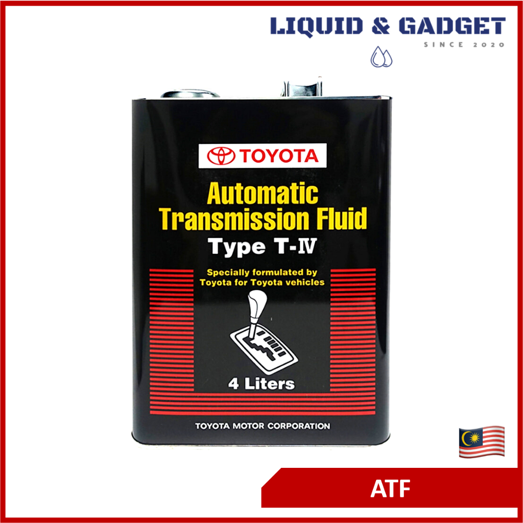 TOYOTA ATF Type IV (4L) Genuine | Shopee Malaysia