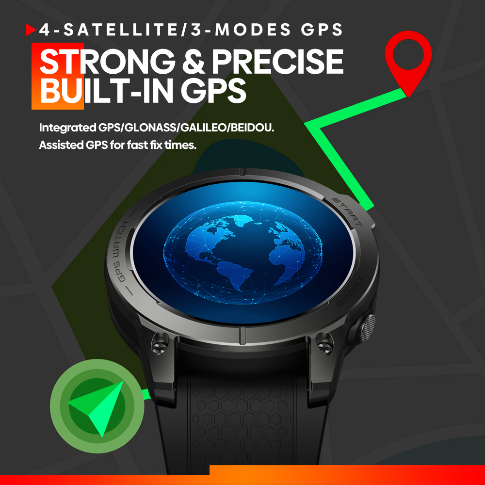 24Hours Ship out Zeblaze Stratos 3 Pro GPS AMOLED 1.43inch Zeblaze Stratos 3 GPS Zeblaze Stratos 3 Ultra Smartwatch Shopee Malaysia