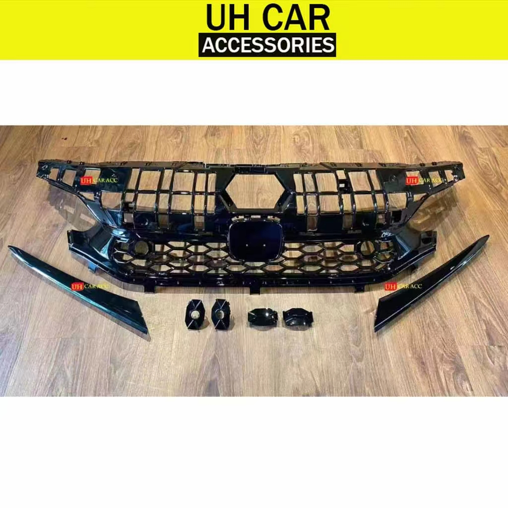 Honda Civic FE 2022 2023 2024 front bumper lip skirt diffuser bodykit