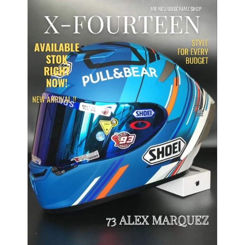 SHOEI X-Fourteen AM73 アレックス・マルケス かさみ L X14
