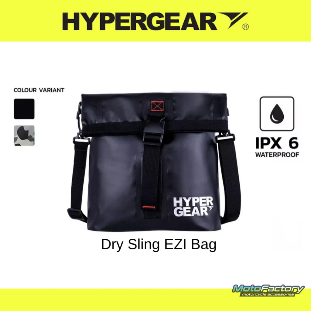 Hypergear Dry Sling EZI waterproof sling bag Shopee Malaysia
