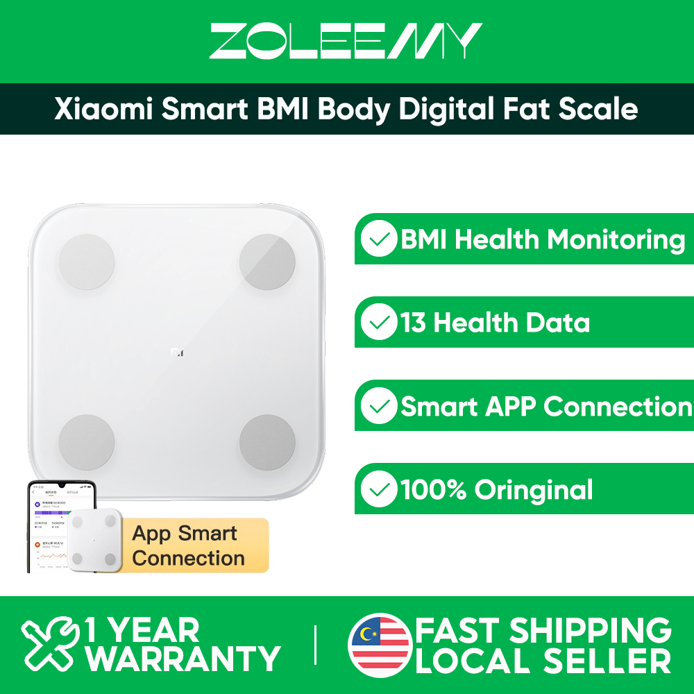 Xiaomi BMI Body Fat Scale Digital Weight Scale And BOMIDI BMI Body Fat