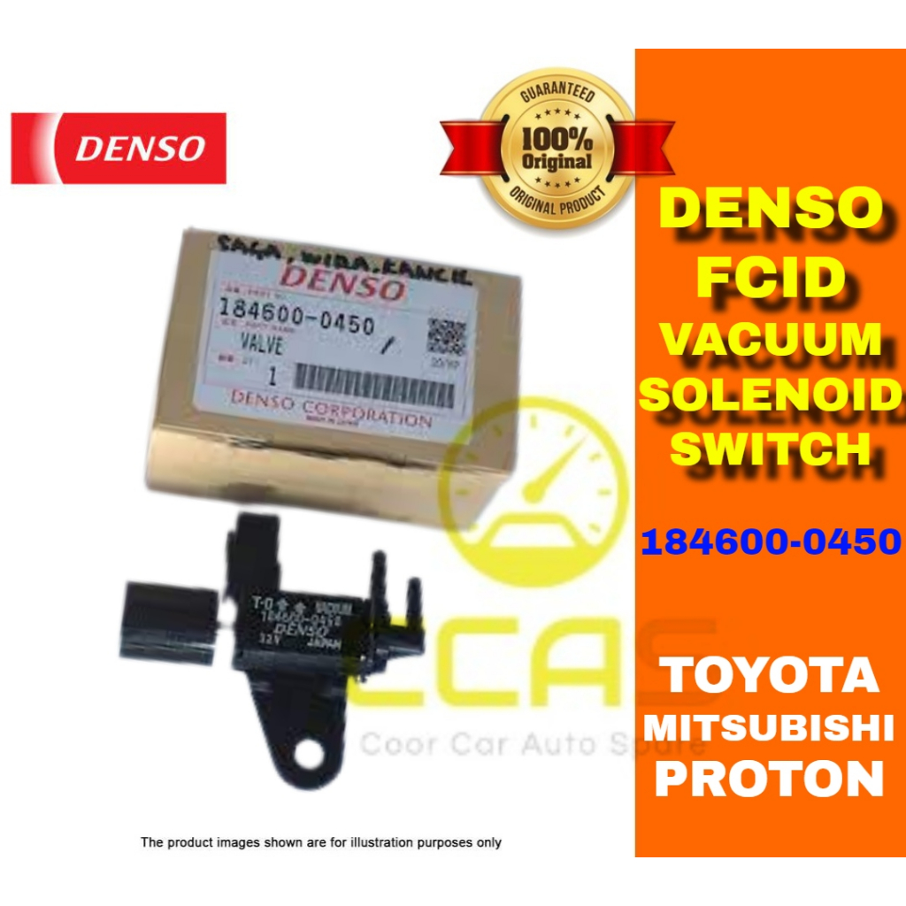 Denso FICD Vacuum Solenoid Valve Switch 184600-0450 Universal for ...