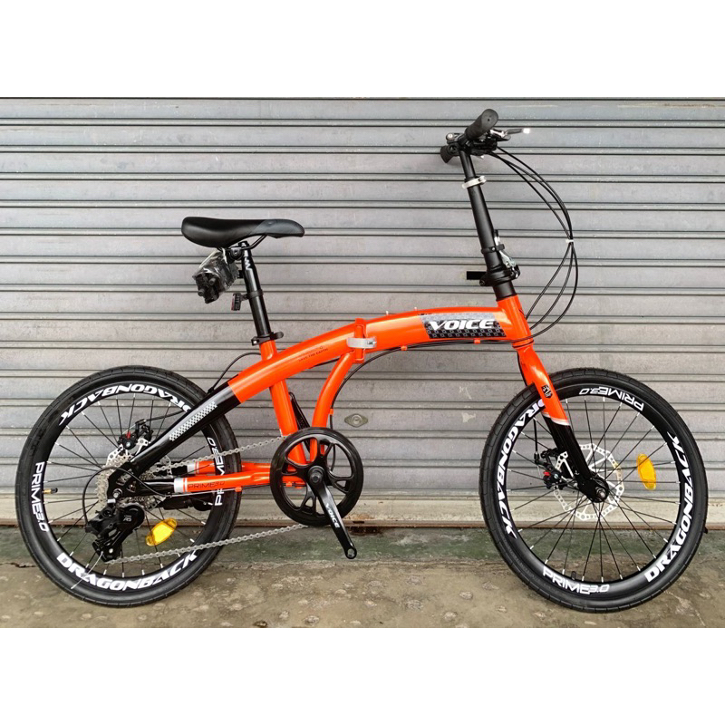 SIAP PASANG Folding Bike 20 Voice Prime 3.0 Alloy 9 speed Foldable READY STOCK Shopee Malaysia