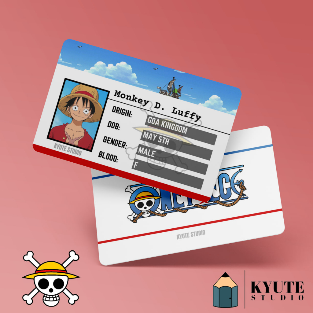 ONE PIECE ID CARD COLLECTION | Shopee Malaysia