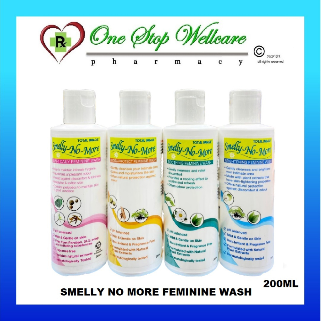 SMELLY NO MORE FEMININE WASH (4IN1 DAILY / BRIGHTENING / SOOTHING