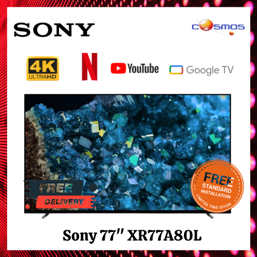 Sony 77' Bravia A80L 4K HDR OLED Google TV - XR77A80L | Shopee Malaysia