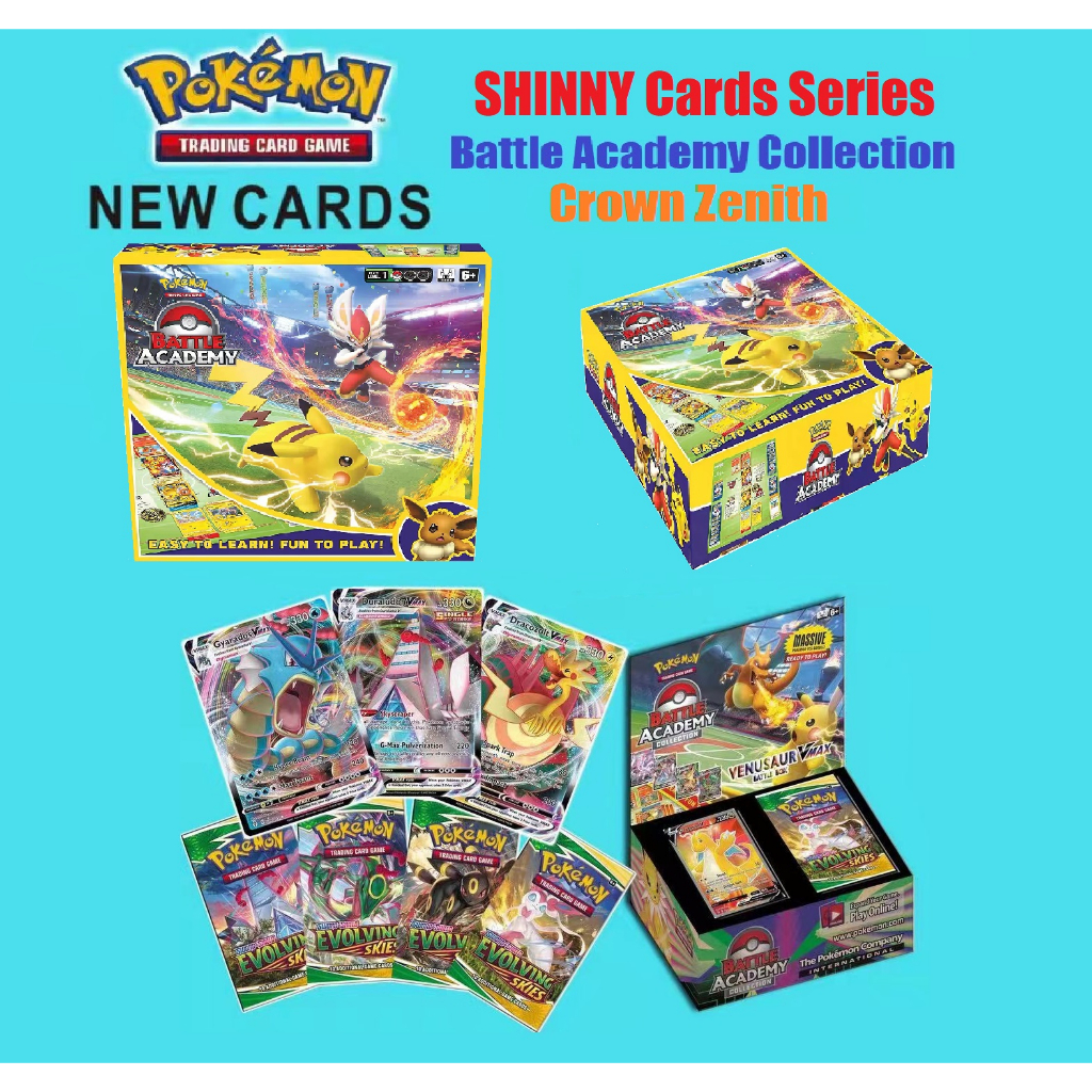 Shinny Card] Pokemon Card Battle Academy Cards VStar Vmax Toys Trading Gold  Card Game Toy Mainan Kad Pokemon   | Shopee Malaysia