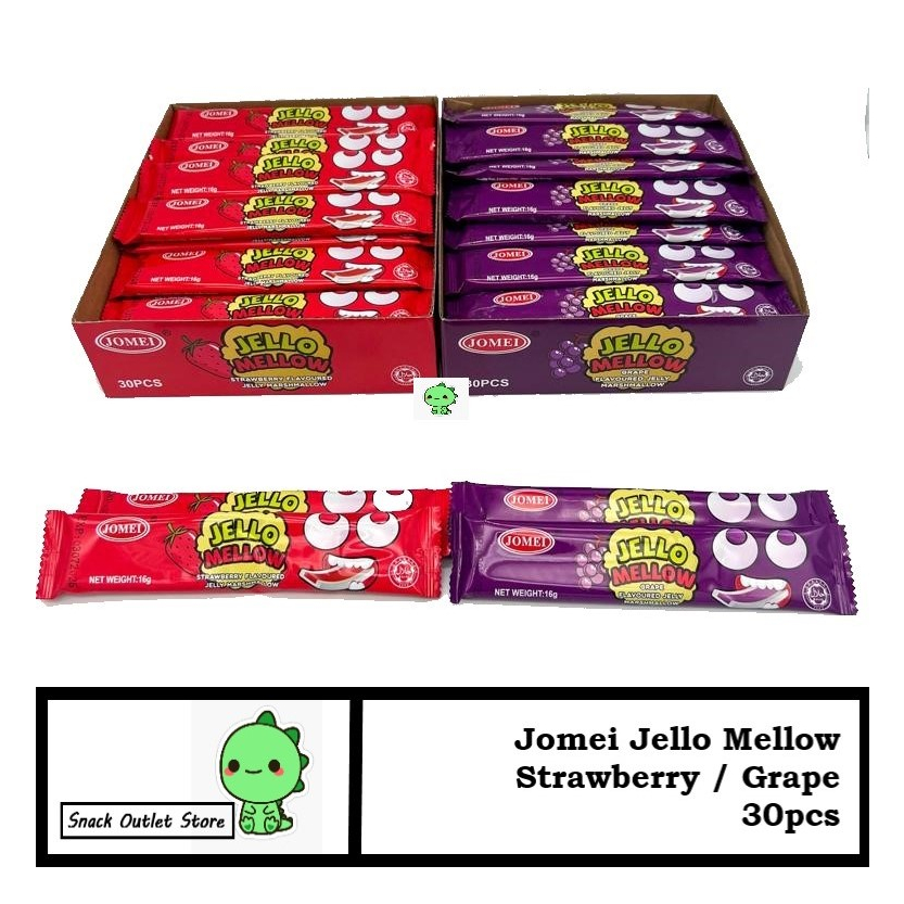 [Ready Stock] (Halal) Jomei Jello Mellow Jelly Marshmallow 30pcs