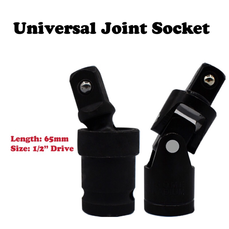 1/2” Portable 360degree Universal Joint Bar Socket Extension Bar Socket