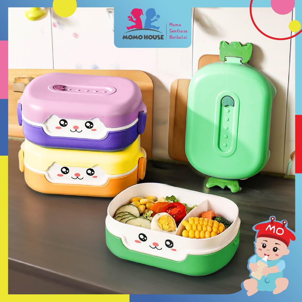 Cute Lunch Box For Kids Bekas Makanan Budak Tupperware Lunch Box Kids ...