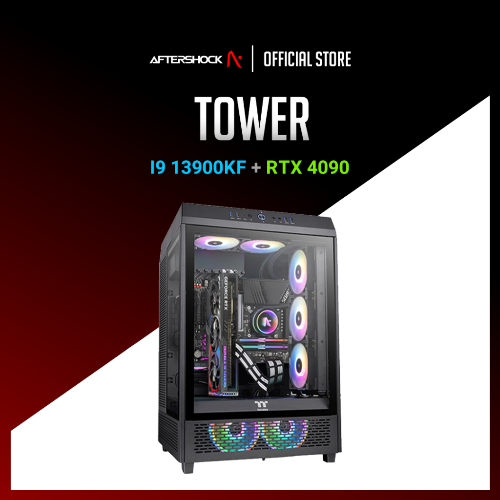 AFTERSHOCK ULTIMATE SERIES TOWER : INTEL EXTREME | INTEL I9 13900KF ...