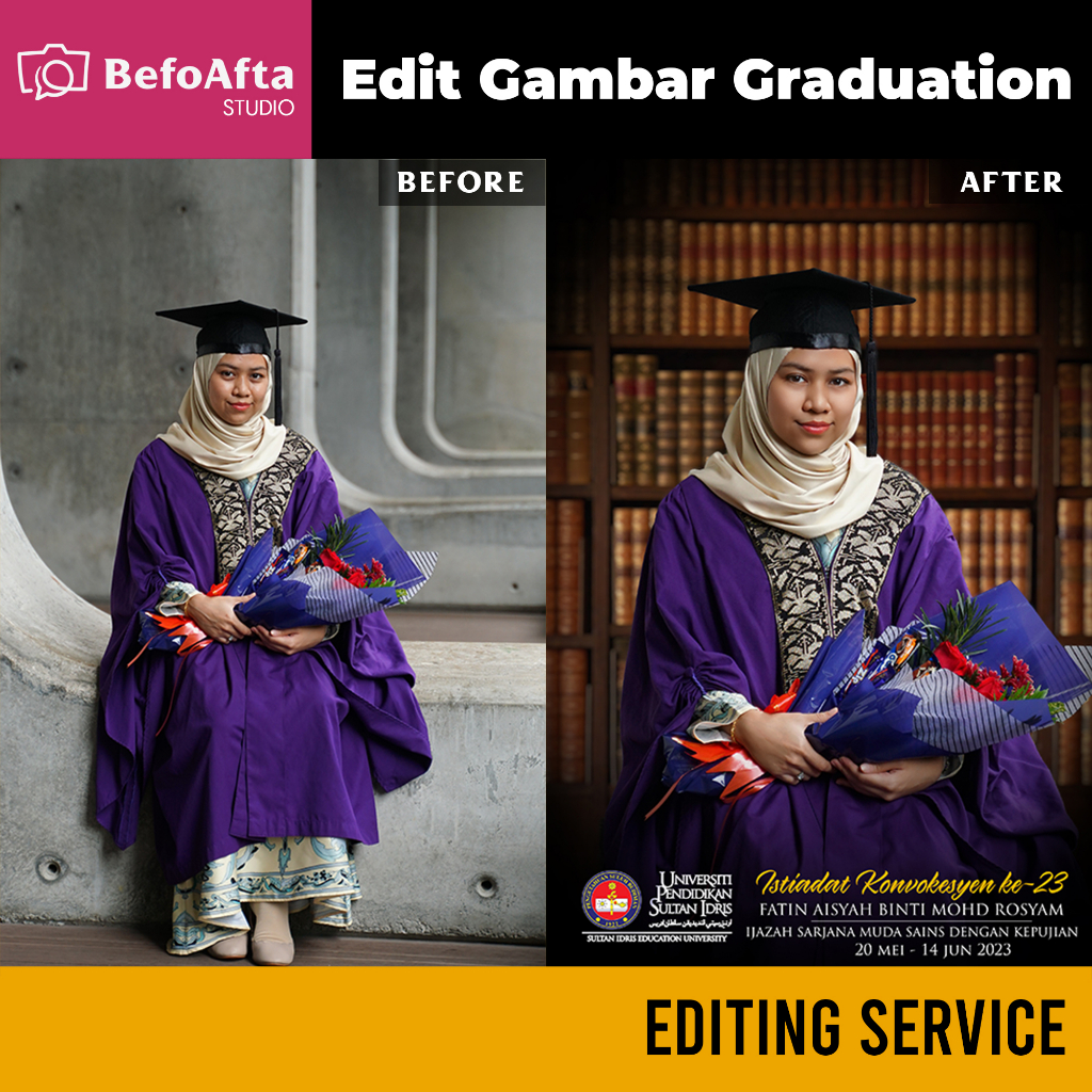 Edit Gambar Konvo | Graduation | Konvokesyen | Convocation - Photo ...