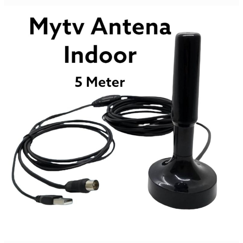 Mytv Indoor Antenna 5 Meter with booster Shopee Malaysia