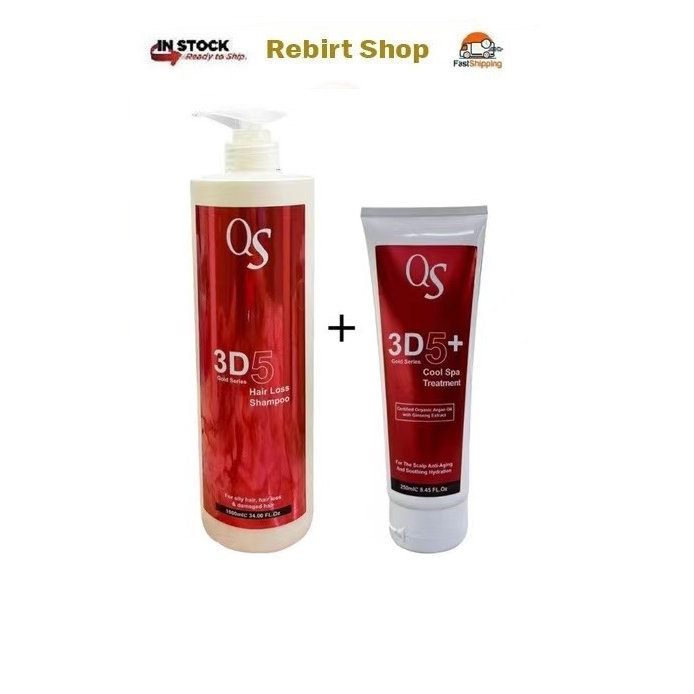 Qs 5 Hair loss Shampoo + Qs 5 Scalp Treatment (Set) Shopee Malaysia
