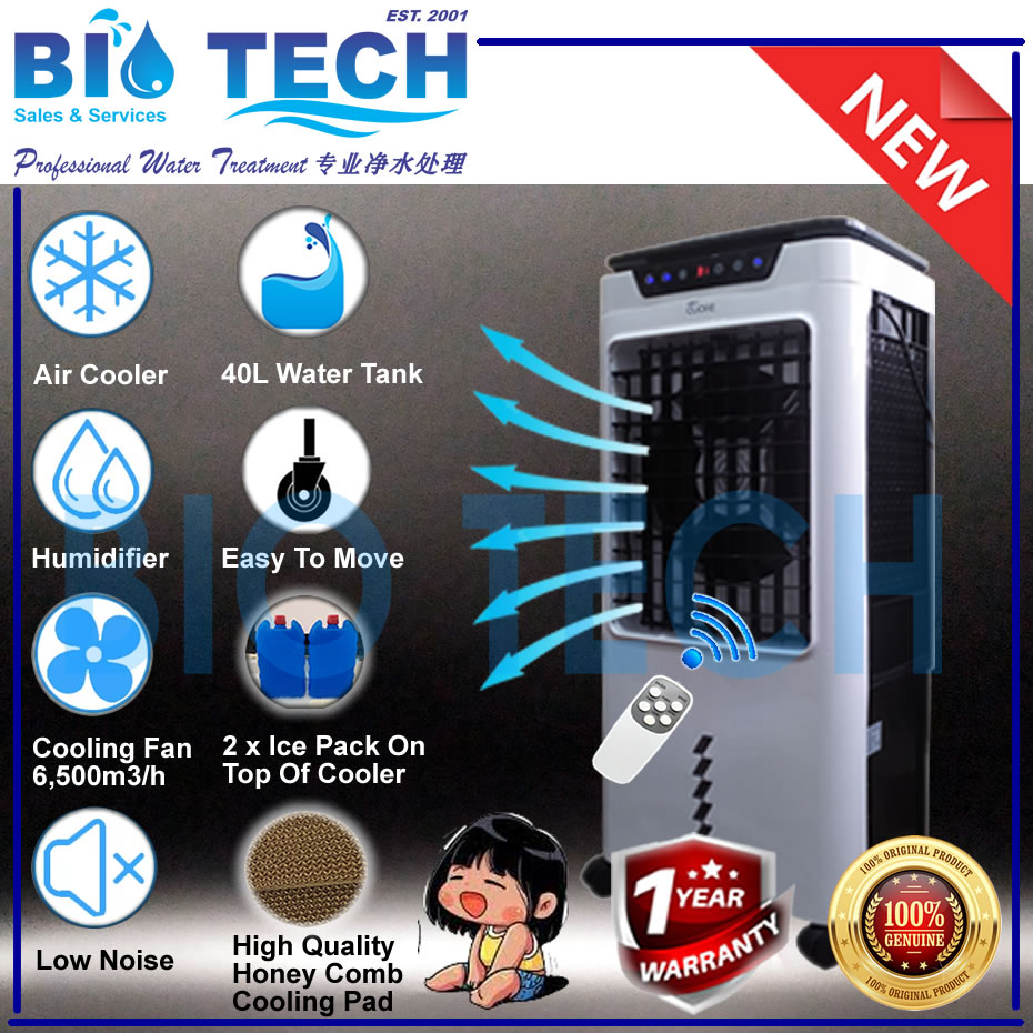 Air Cooler Angin sejuk Evaporative Cooling Fan Korea Design Air Cooler