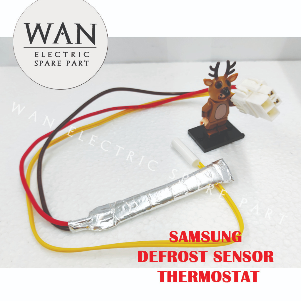 Samsung Defrost Sensor 4 pin Thermostat Thermal Fuse Bimetal