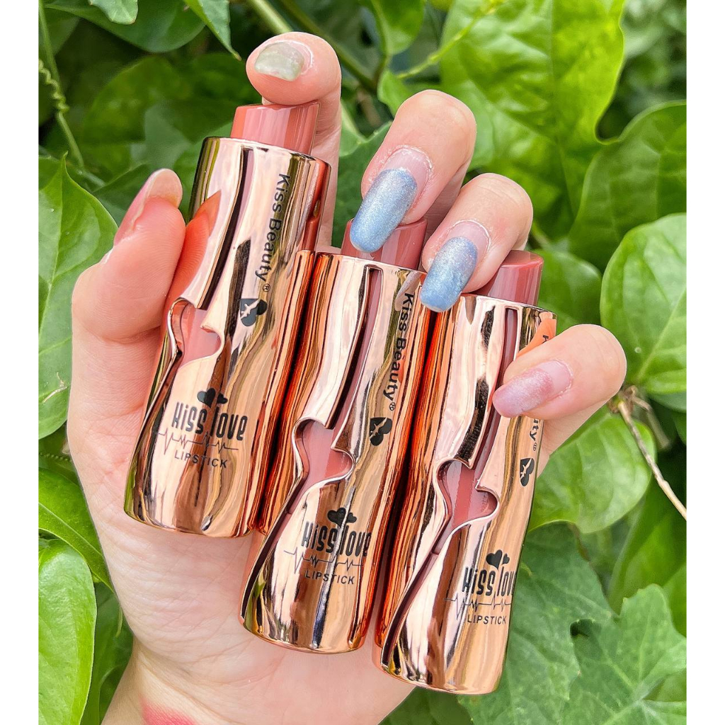 【RETAIL】【READY STOCK】kiss beauty matte lipstick KISS LOVE lipstick