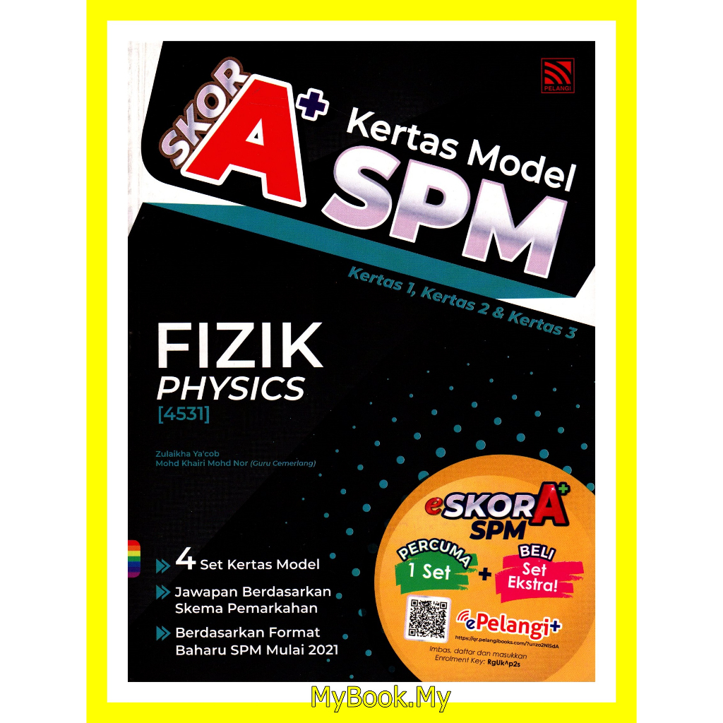 Baru Myb Buku Latihan Skor A Kertas Model Spm Physics Fizik