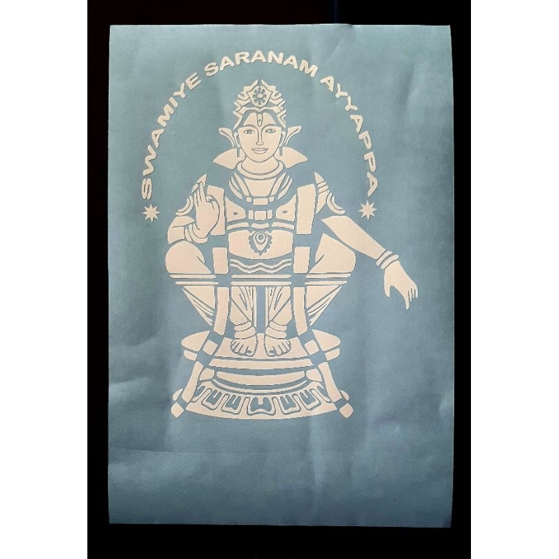 AYYAPPA STICKER CUTTING KERETA LORRY MOTOR | Shopee Malaysia