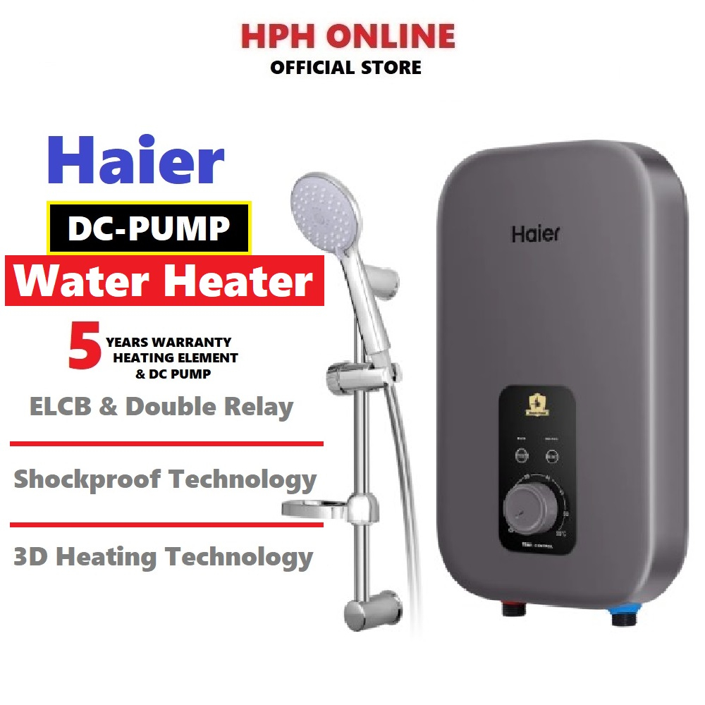 Haier Instant Electric Water Heater with DC Inverter Pump EI36MP1