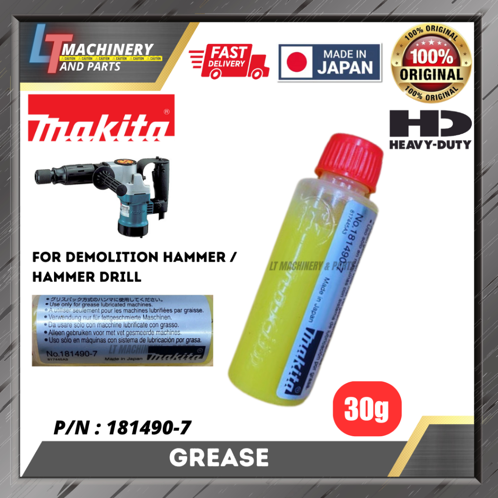 Makita demolition deals hammer grease