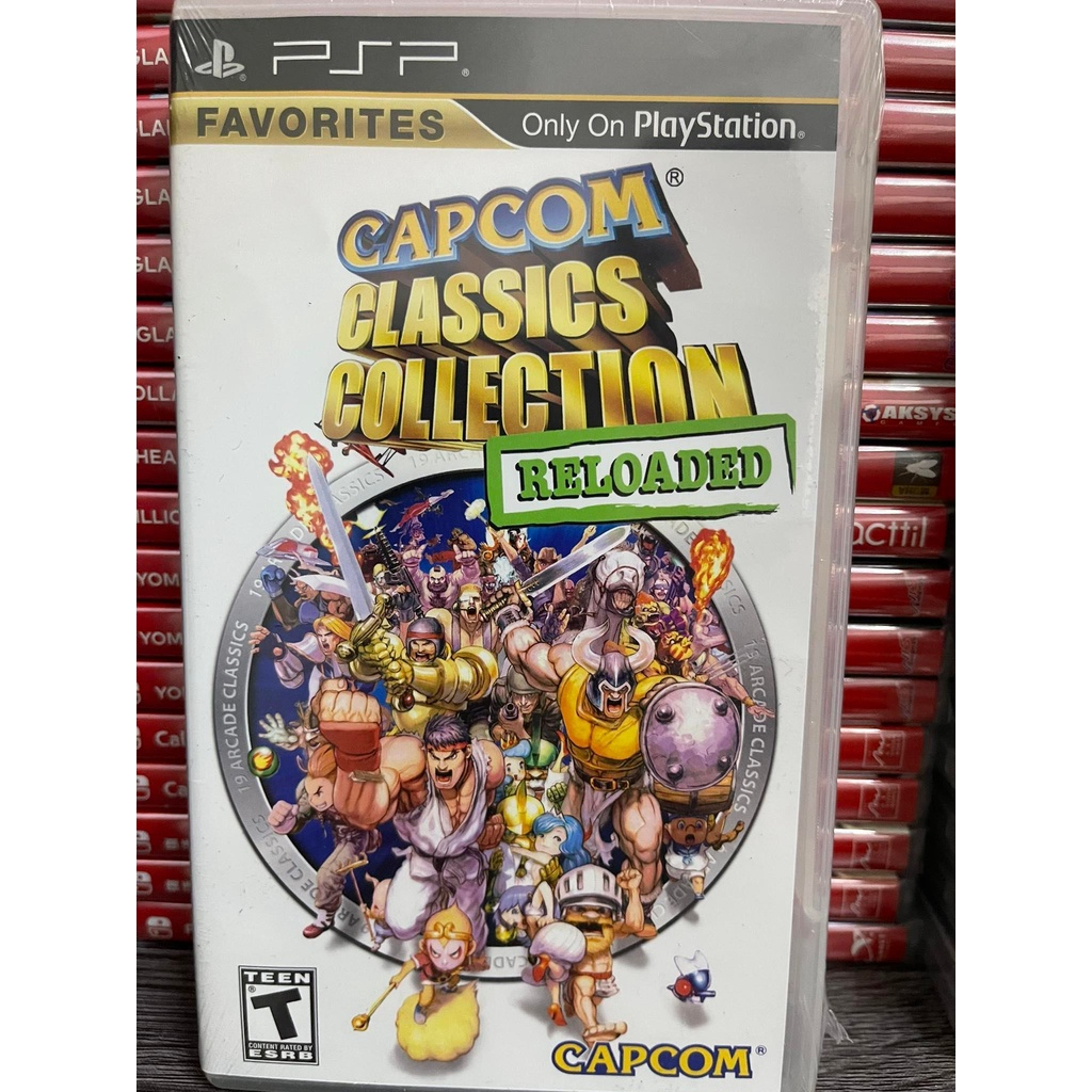 Brand New】PSP Capcom Classics Collection Remixed/Reloaded